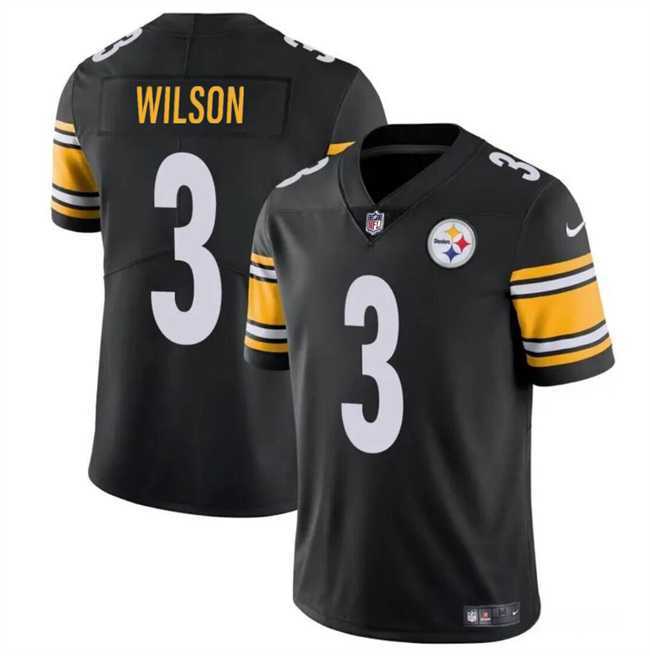 Men & Women & Youth Pittsburgh Steelers #3 Russell Wilson Black Vapor Untouchable Limited Jersey,We sell and wholesale Men & Women & Youth Pittsburgh Steelers #3 Russell Wilson Black Vapor Untouchable Limited Jersey on line form chian!